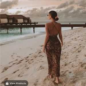 Fashion nova grrrls night leopard dress